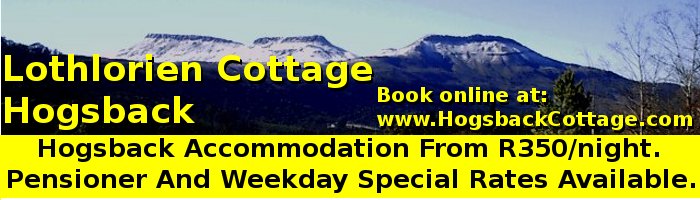 Book Hogsback Accommodation