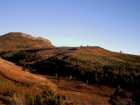 One of the Hogsback mountain peaks in the late afternoon in Hogsback, South Africa